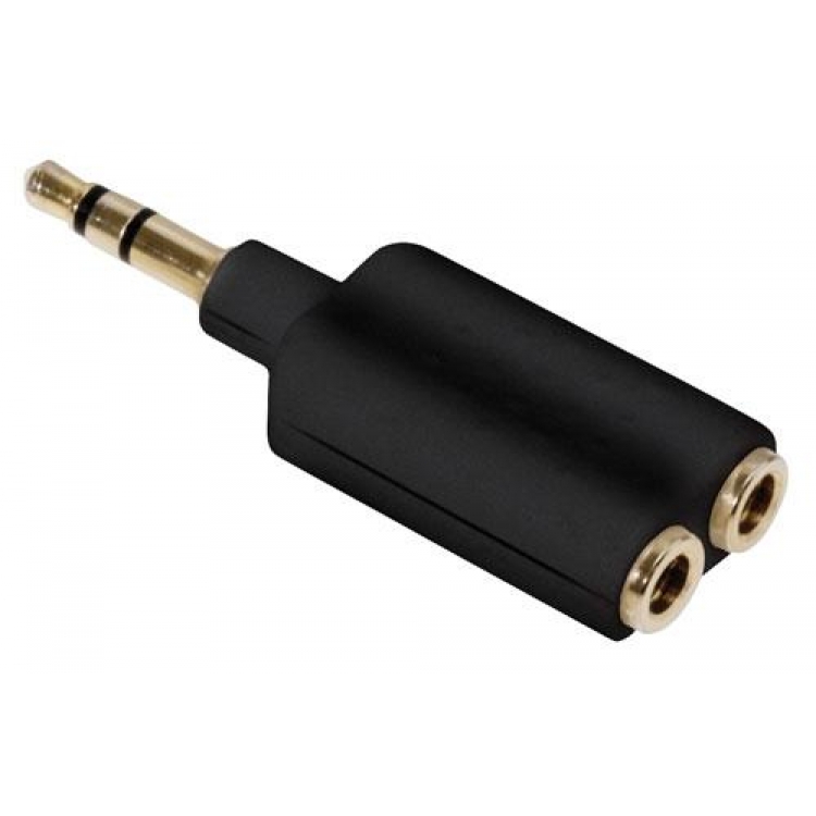 Adaptador Elite de 3,5 mm para conectar 2 audífonos al mismo tiempo