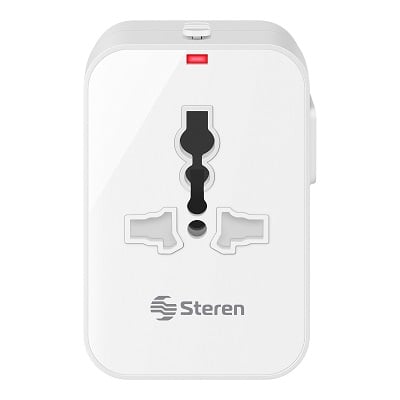 Convertidores de voltaje y adaptadores de contactos para viaje