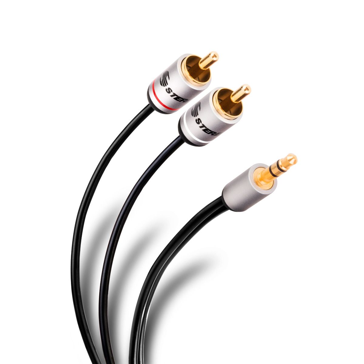 Cable plug 3,5 mm a 2 plug RCA de 3,6 m Steren Tienda e