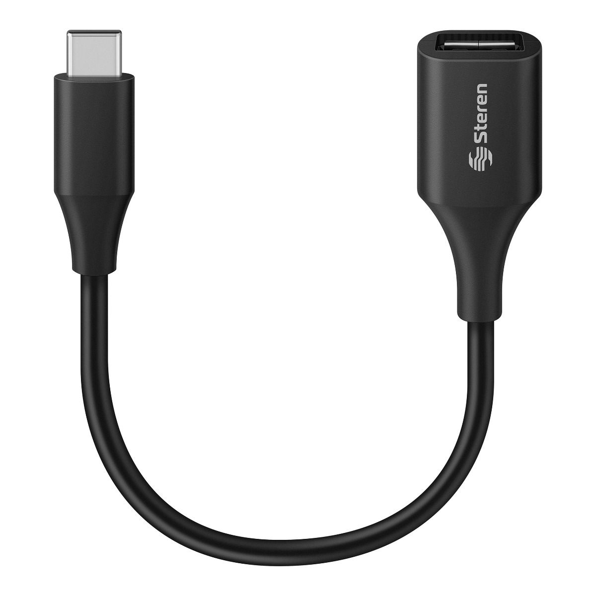 Adaptador plug USB C a jack USB 3.0 Steren Tienda en Lí