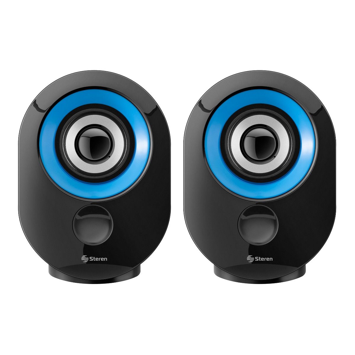 Bocinas Multimedia Steren RoundEdge 70W PMPO Color Negro BOC-068 - Código: BOC-068 | Compra en Guadalajara