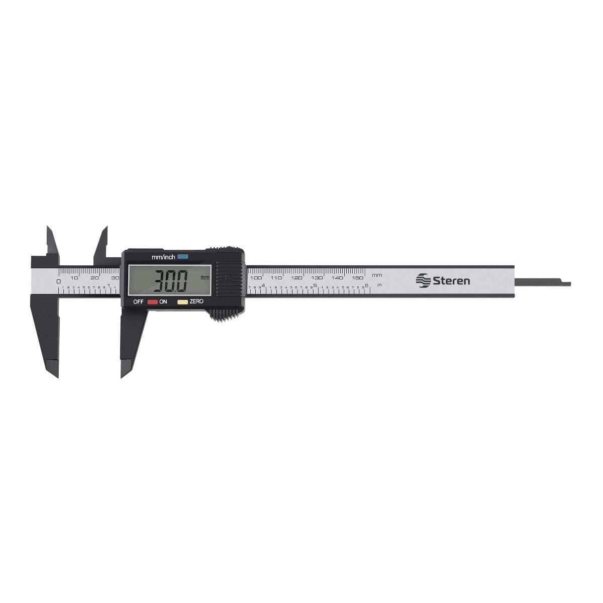 Calibrador Vernier Digital,Pie de Rey Digital Profesional 150mm/6 Pulgadas  Micrómetro Electrónico con Pantalla LCD Grande,Medición de Calibre para