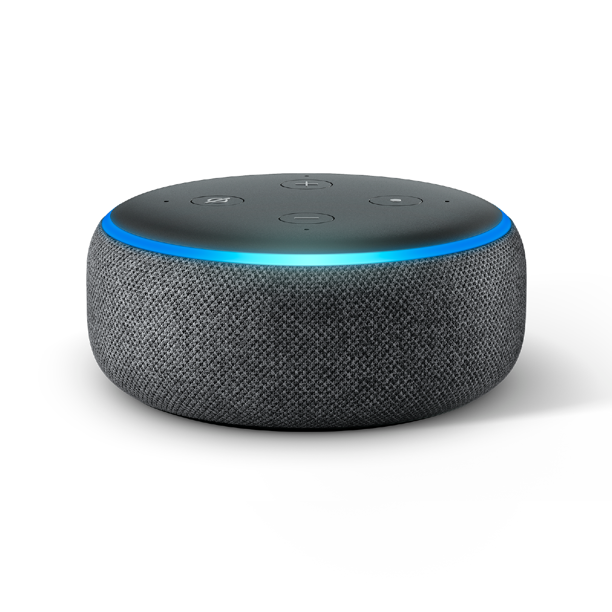 Bocina Inteligente ECHO DOT con Alexa*, negra Steren Ti