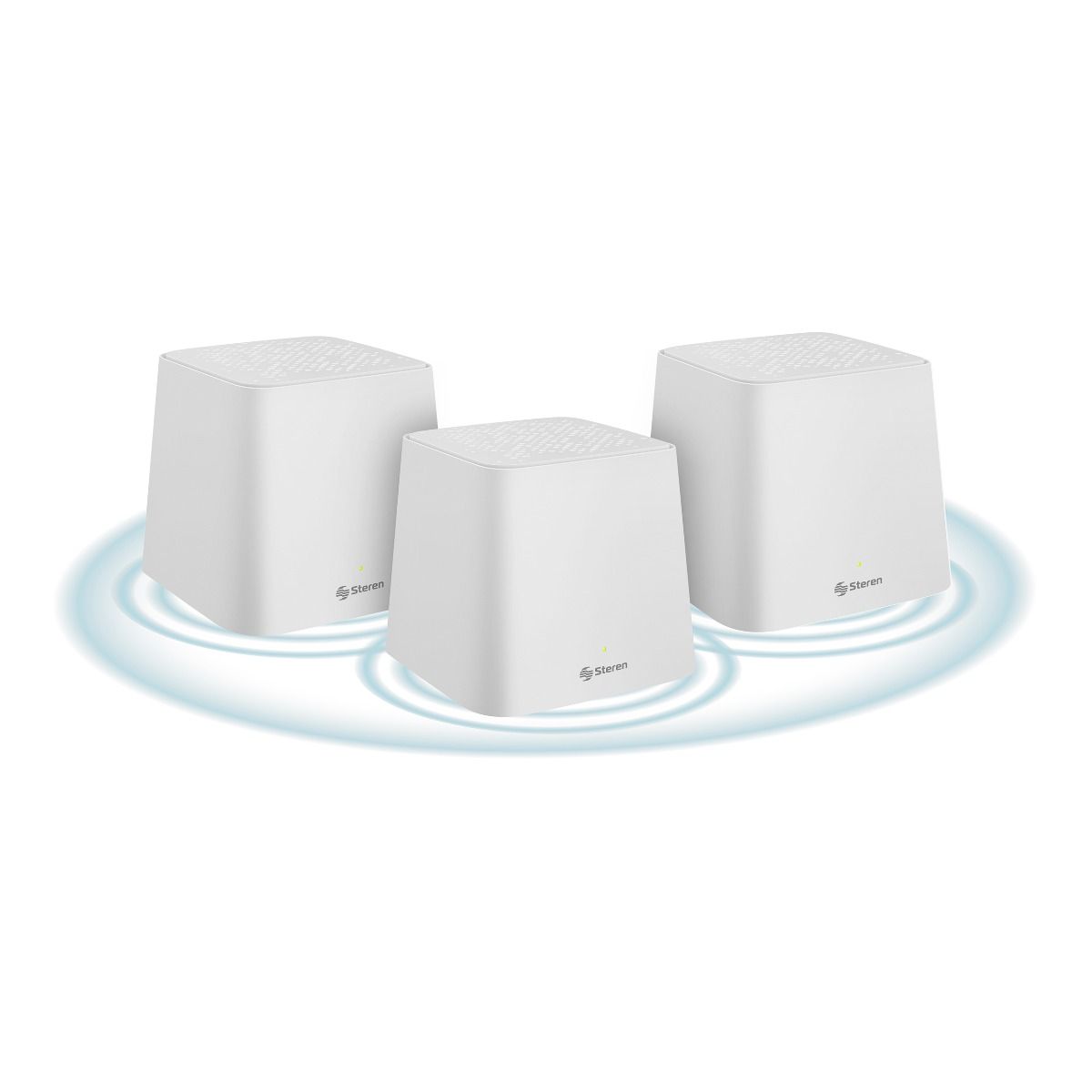 Sistema Smart Wi-Fi MESH triple, 2,4 GHz y 5 GHz (B/G/N