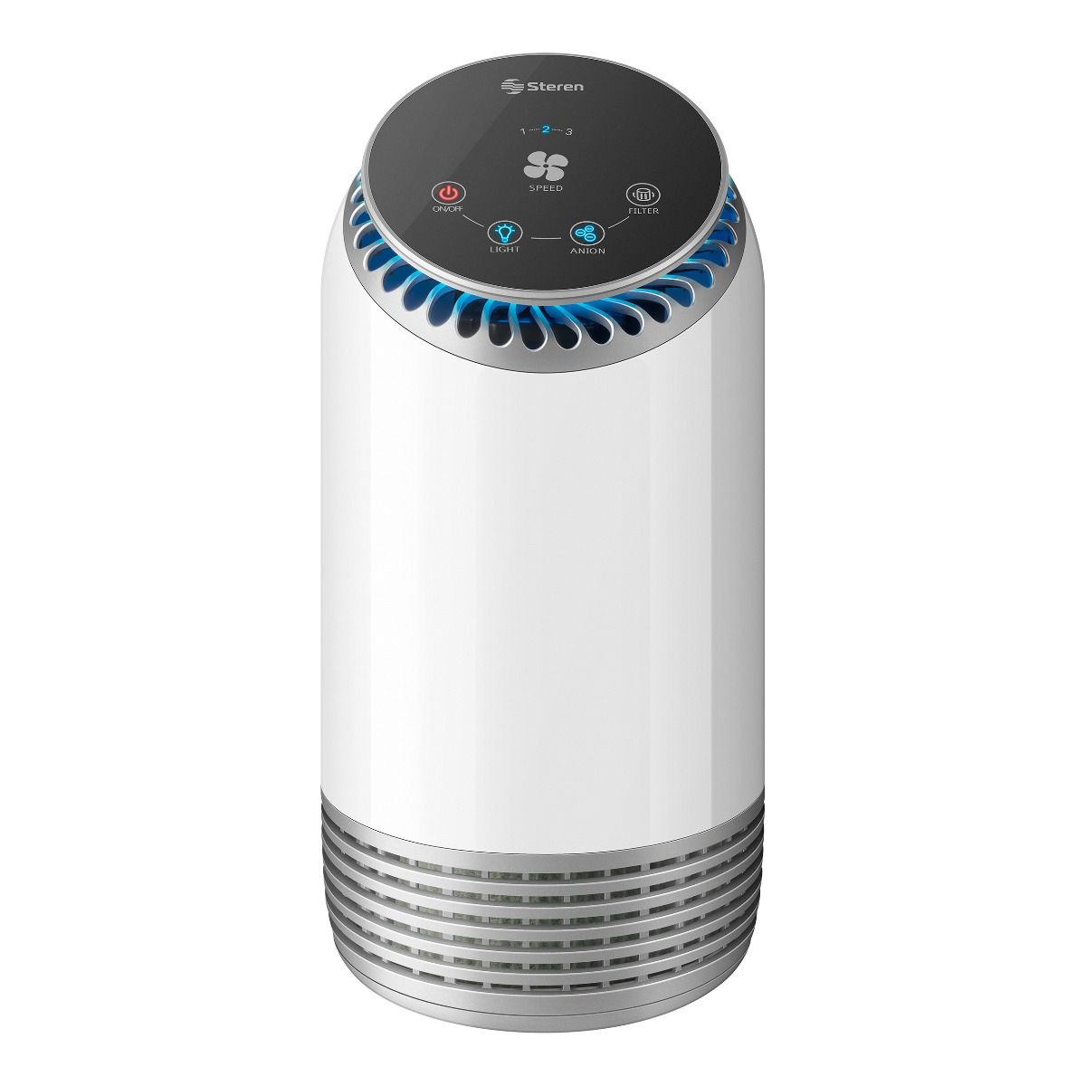 Minipurificador de aire 3 en 1 con filtro HEPA real e ionizador negativo, Entrega gratuita