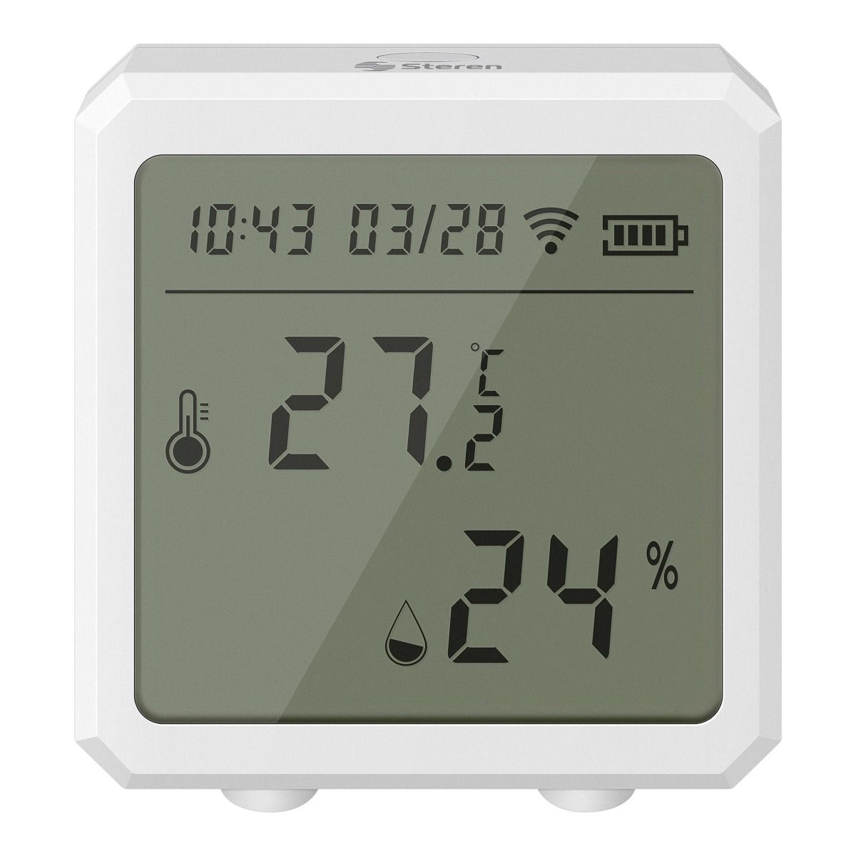 Sensor de temperatura y Humedad inteligente Wifi con sensor