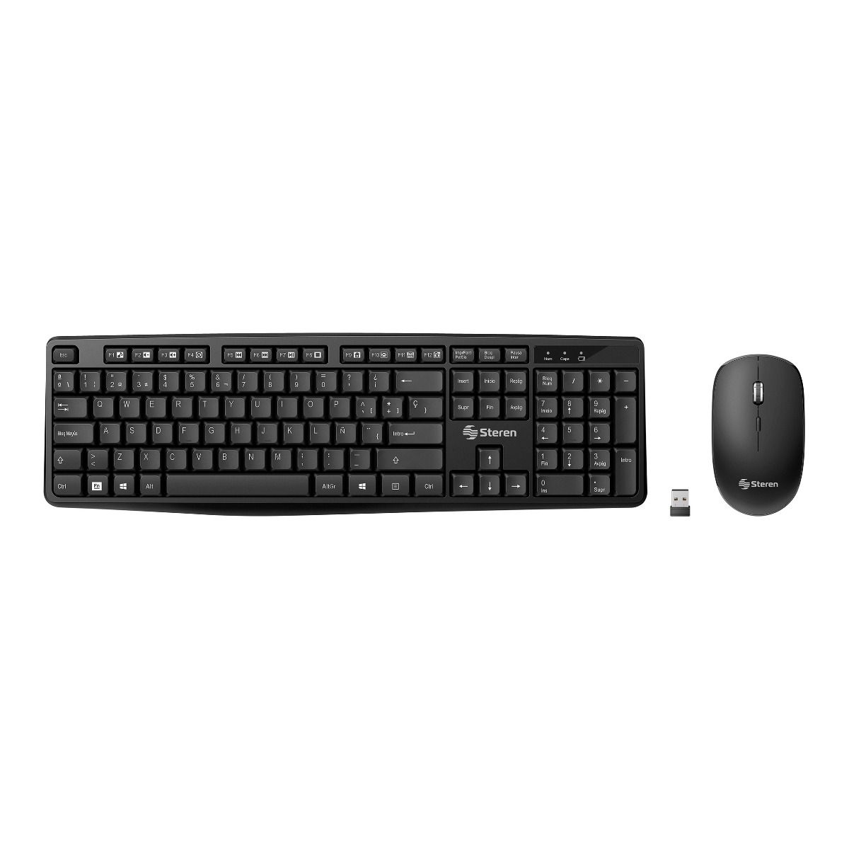 Teclado y mouse inalámbricos Steren Tienda en Línea