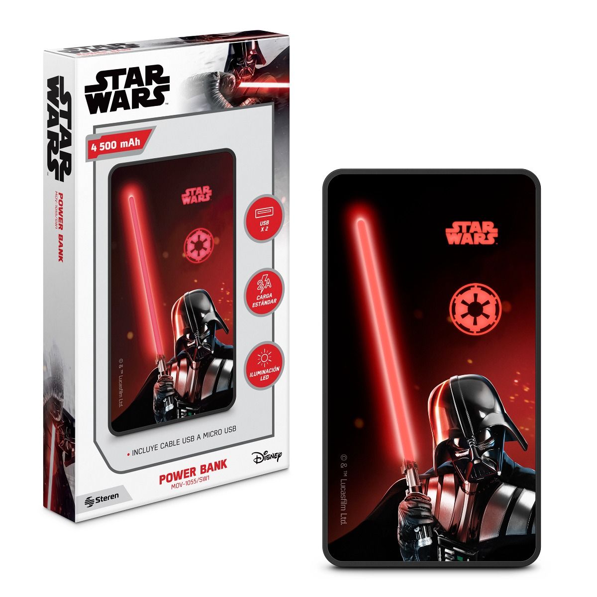 Cargador inalambrico sales star wars
