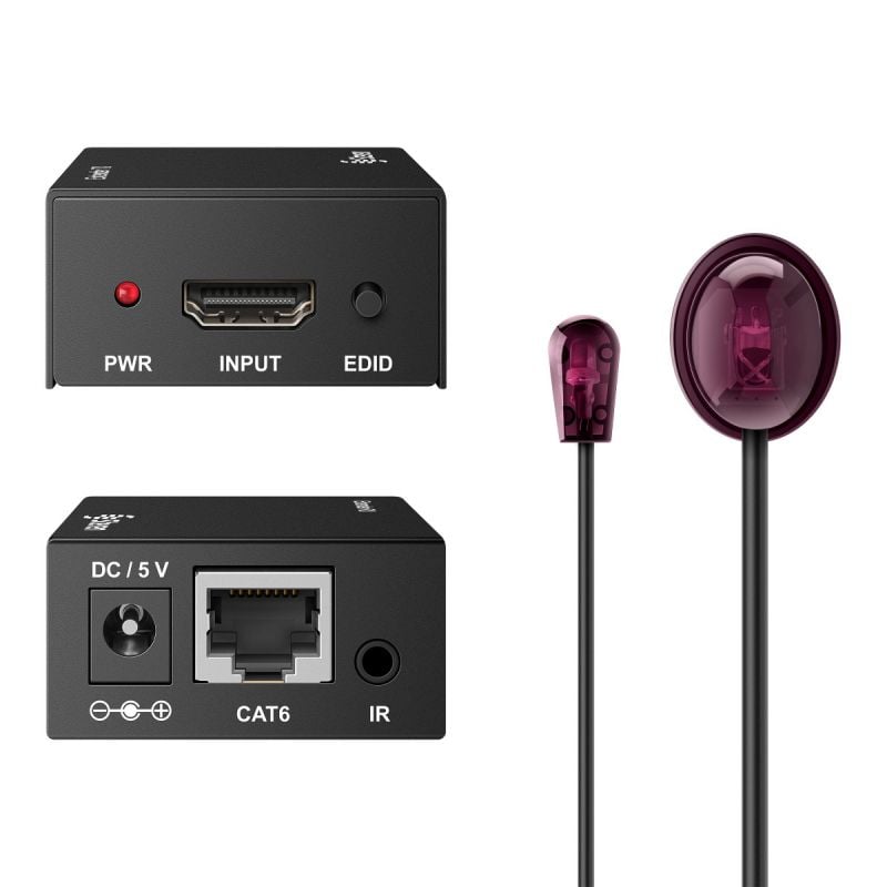 Extensor HDMI Full HD y de control remoto, de 60 m por