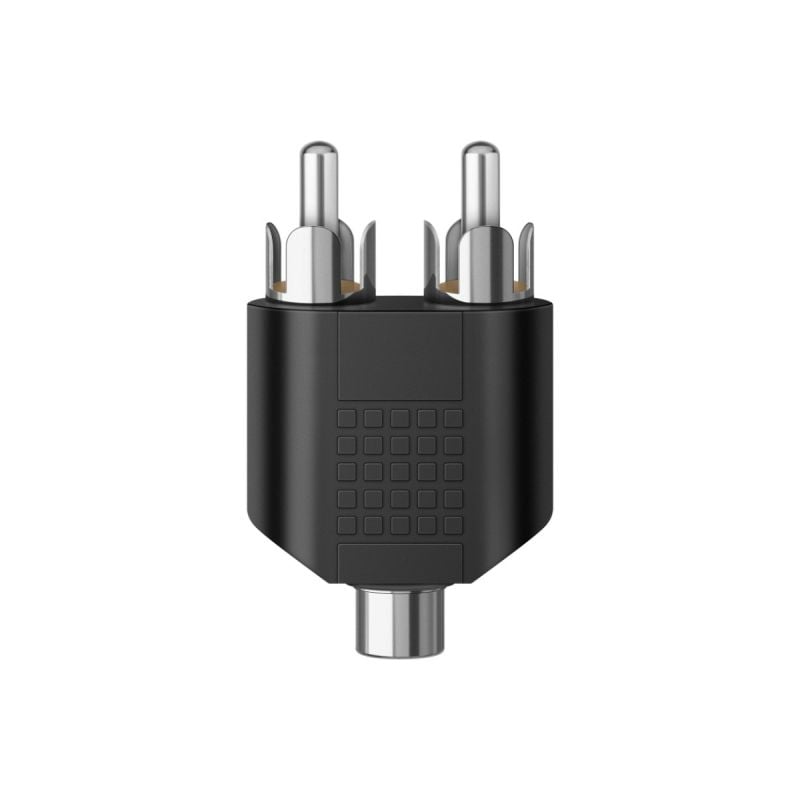 Audio Convertidor Rca A Jack Adaptador De Plugs RCA A Jack 3,5 Mm