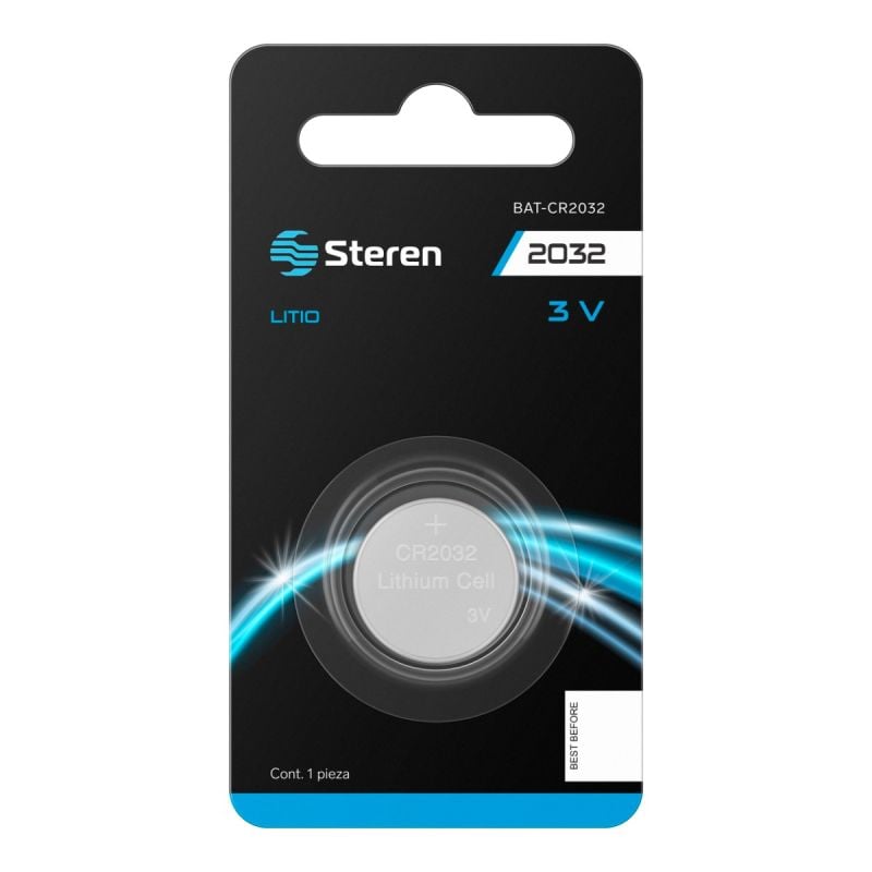 STEREN — STEREN BATERIA DE LITIO 3V 210MAH P/5
