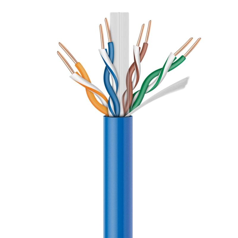 Cable UTP CAT6, azul Steren Tienda en Línea