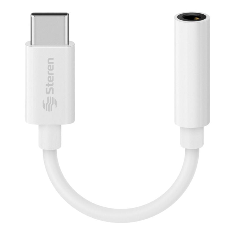 Adaptador USB C a 3,5mm Menta Conecta audífonos alámb