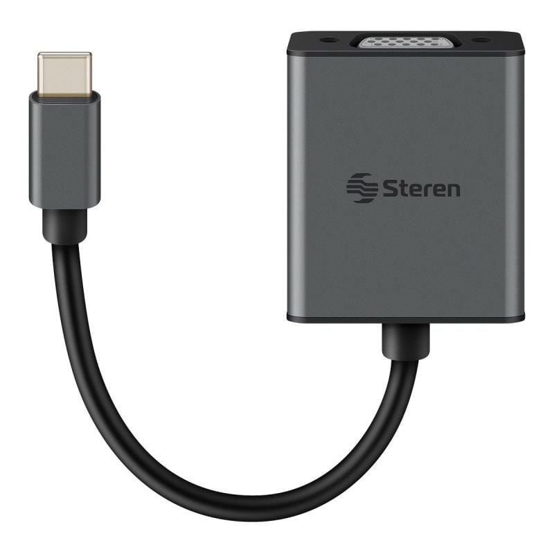 Steren Adaptador USB C a HDMI/VGA/USB 3.0/ USB C USB-5265 Steren USB-5265