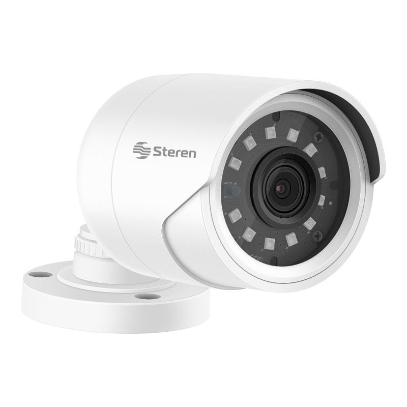 Cámara de Seguridad Steren CCTV Mini Bala Digital Tetrahíbrida FHD para Exterior CCTV-1018 - Steren