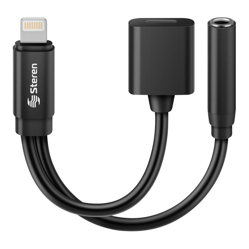 Adaptador para iphone a tipo C, divisor de 8 pines a Usb c para