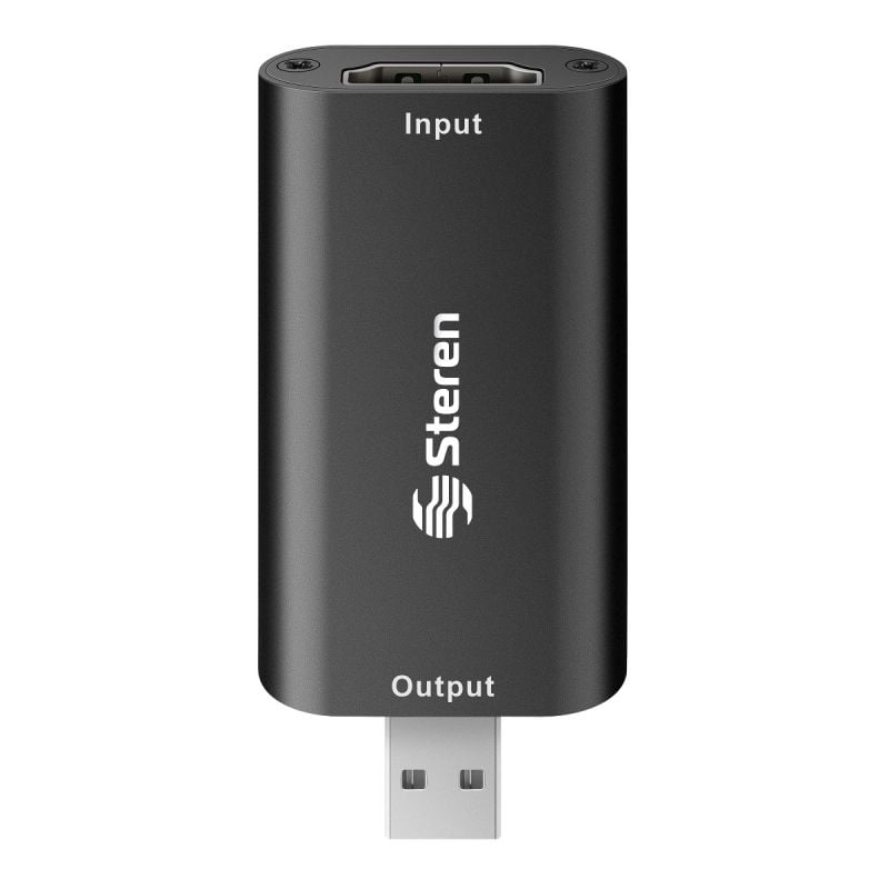 Capturadora Externa USB a HDMI Streaming - Conversores de Señal de