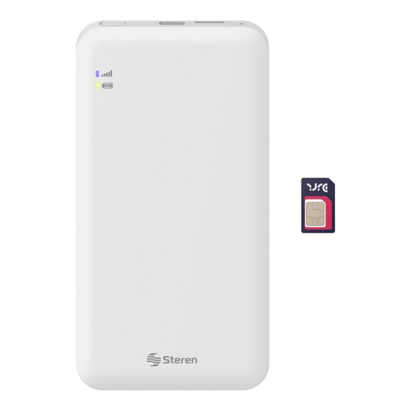 Router Wi-Fi* portátil 4G desbloqueado con SIM incluida