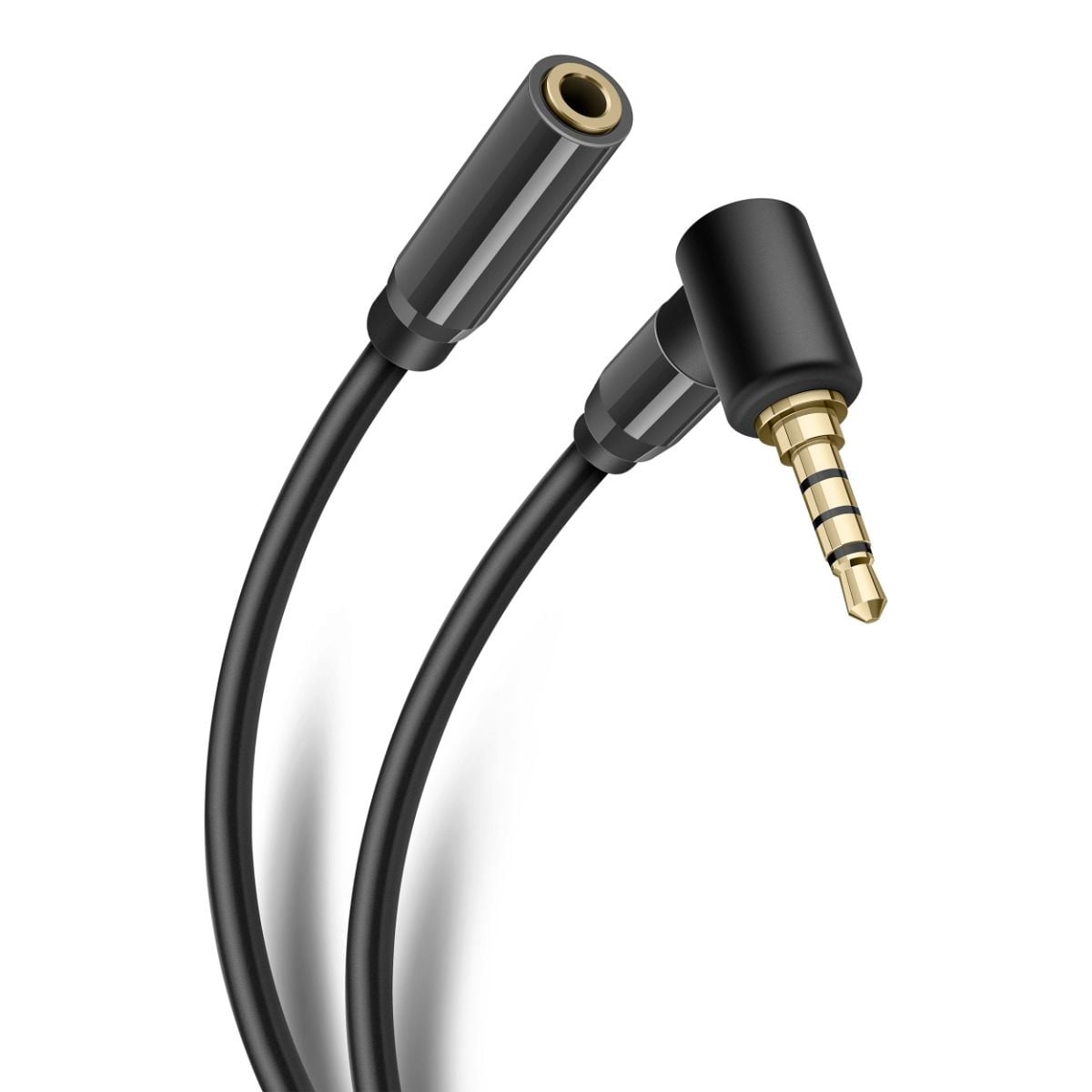 Cable AUX 3.5 mm TRRS Extensión 1 m