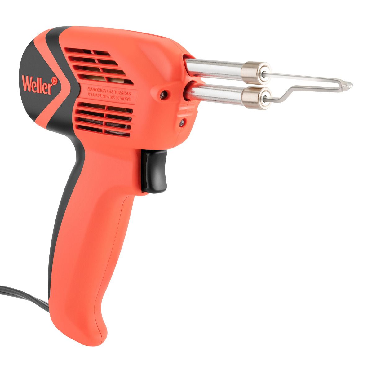 Cautín tipo pistola marca Weller, de 2 potencias (100 W