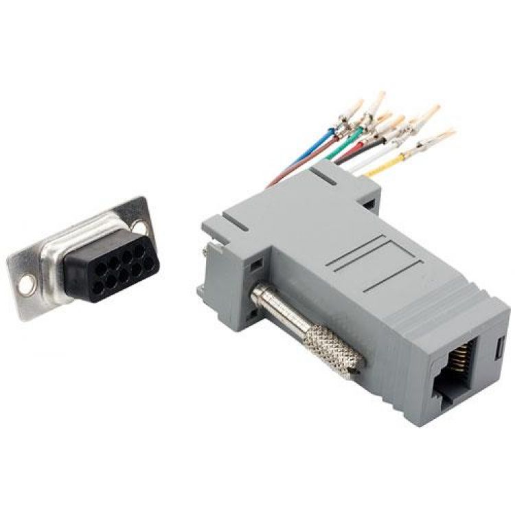 Adaptador Jack Db9 A Jack Rj45 De 8 Contactos Steren Ti