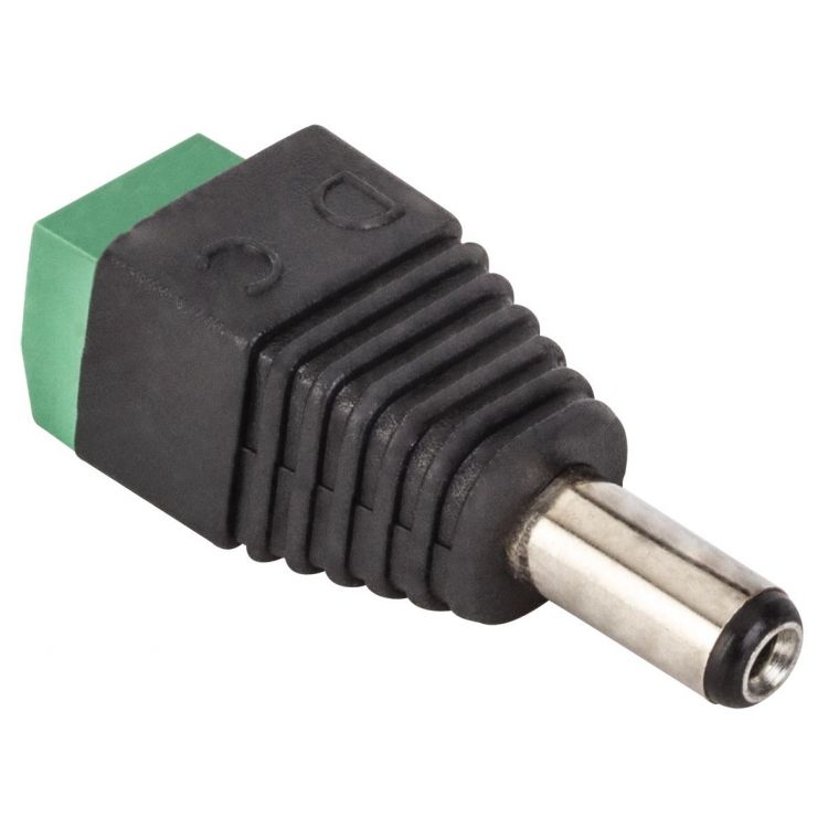 Adaptador Plug Invertido 2 1 Mm A 2 Terminales Atornill