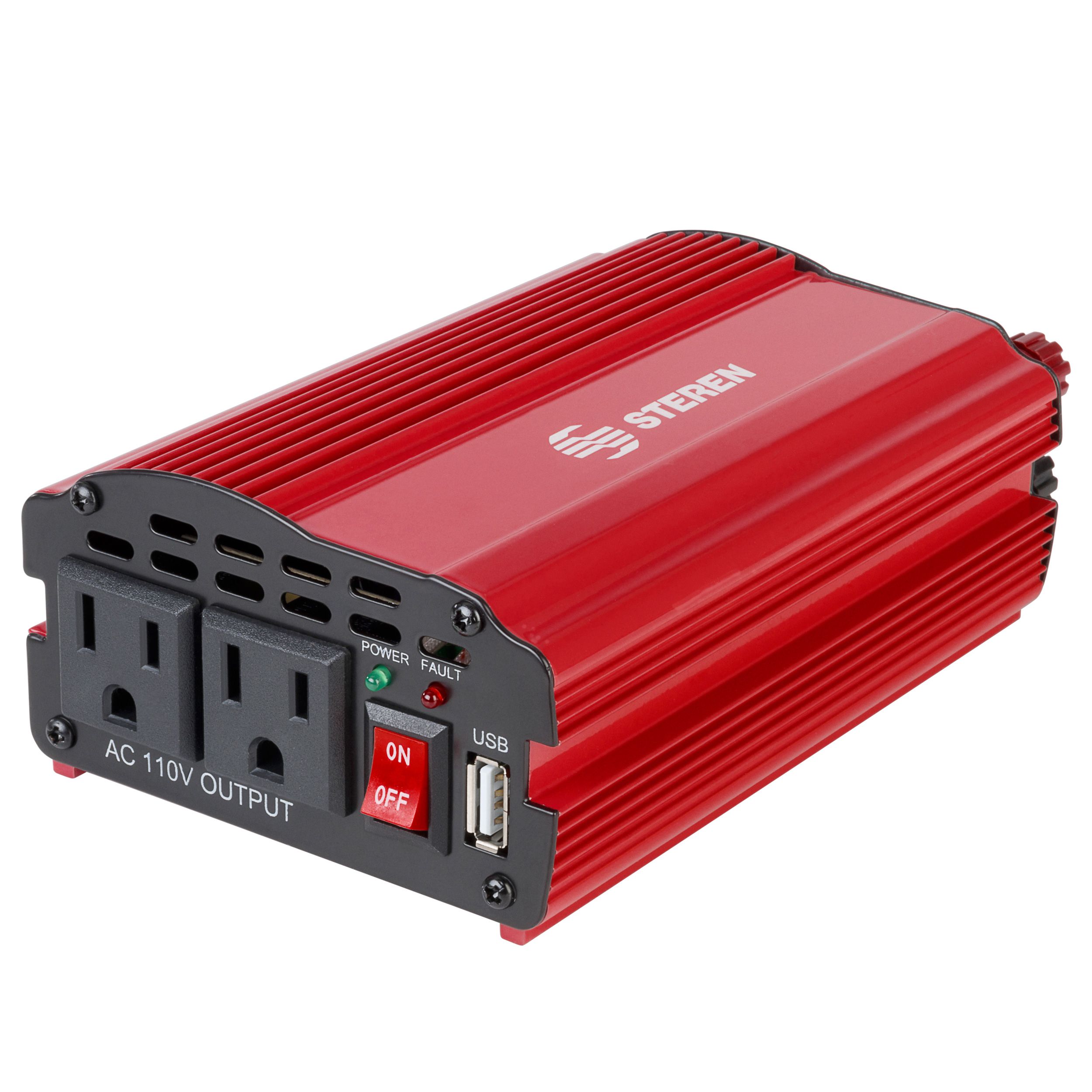 Inversor De Corriente Automotriz De 400 W 12 Vcc A 110