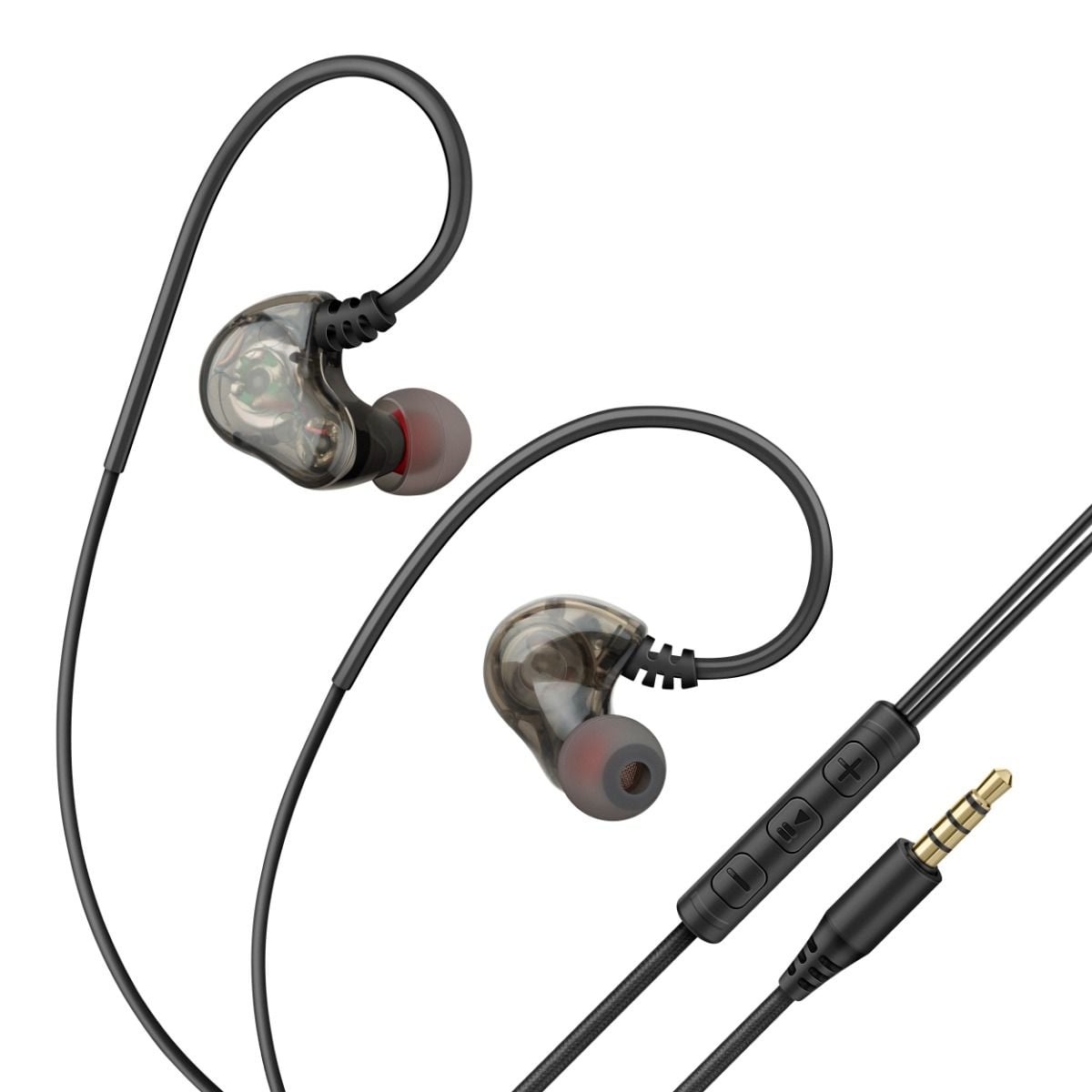 Audífonos 3,5 mm Hi-Fi con doble bobina 5mm