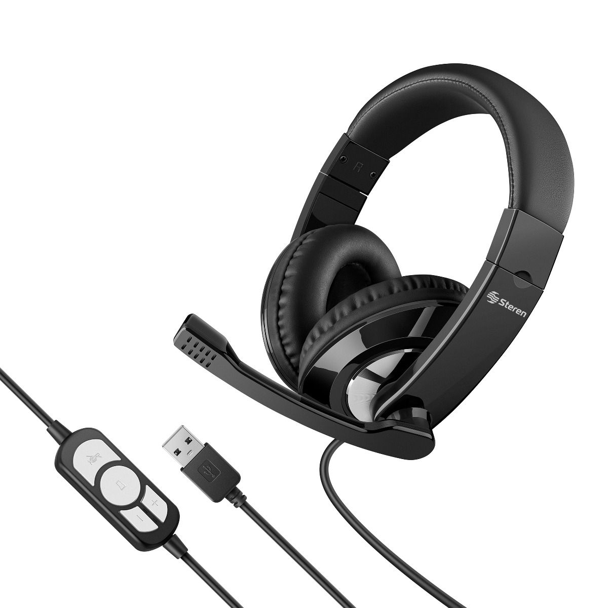 multimedia USB ultraconfort, negros