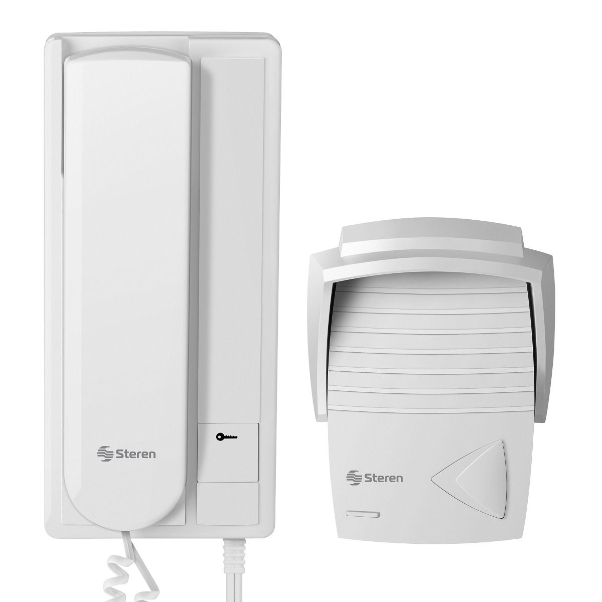 para el sistema de control de acceso de se Timbre de intercomunicador inal/ámbrico kit de timbre de intercomunicador dom/éstico de conversaci/ón bidireccional con 1 bot/ón exterior y 1 receptor interior