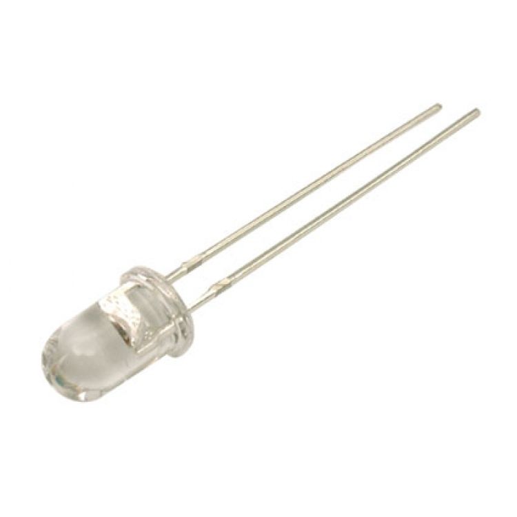 150stk 5mm blanco diodo LED luz Elektro compositeur emiten luz 3-3,4v 