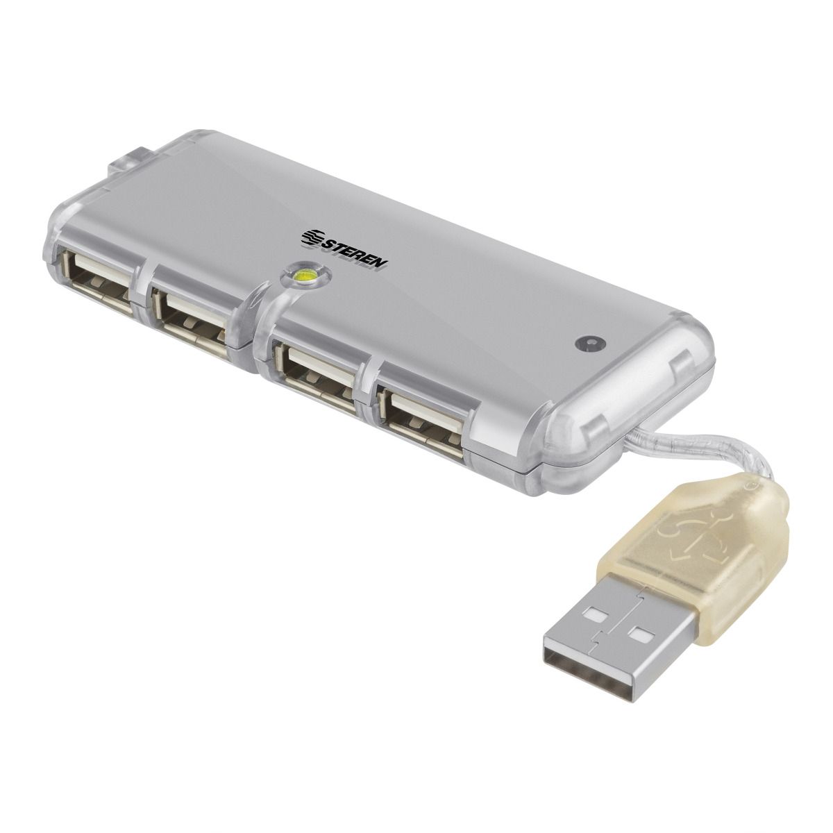 azufre Calumnia Dialecto Mini HUB USB ultra delgado de 4 puertos. Steren Tienda