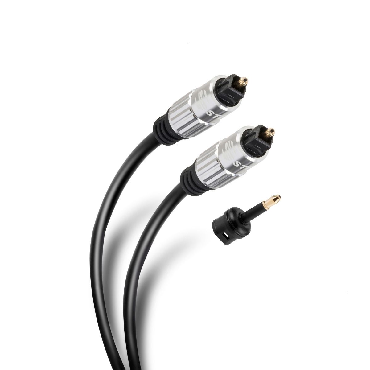 Morza Audio óptico Digital OD4.0 3m Cable de Fibra óptica SPDIF de 3,5 mm Redondos Cable de conexión 