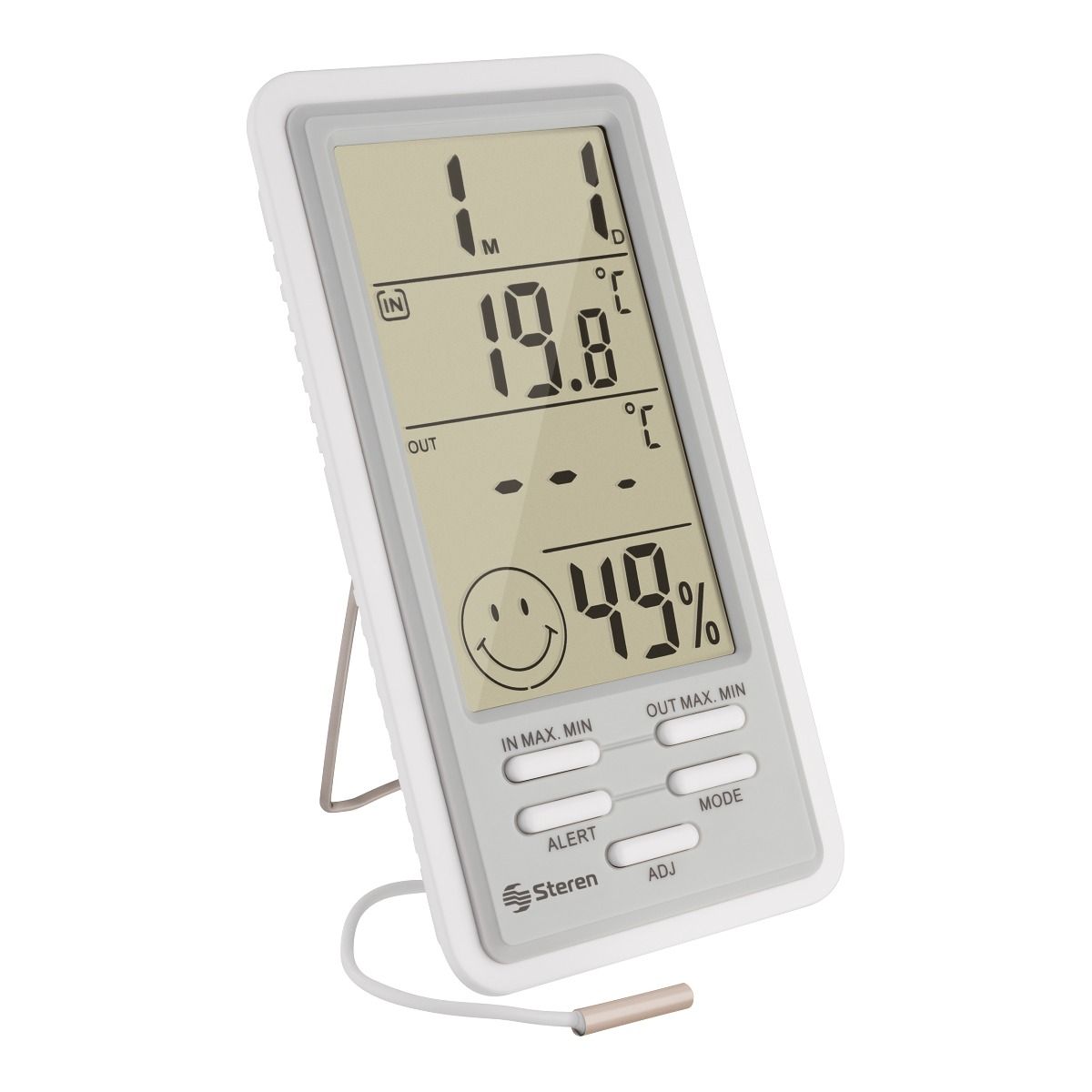 Digital ETP110 Termómetro Higrómetro Termohigrómetro Humedad Temperatura Medidor de Punto de Rocío Medidor para Home Office Laboratorio 