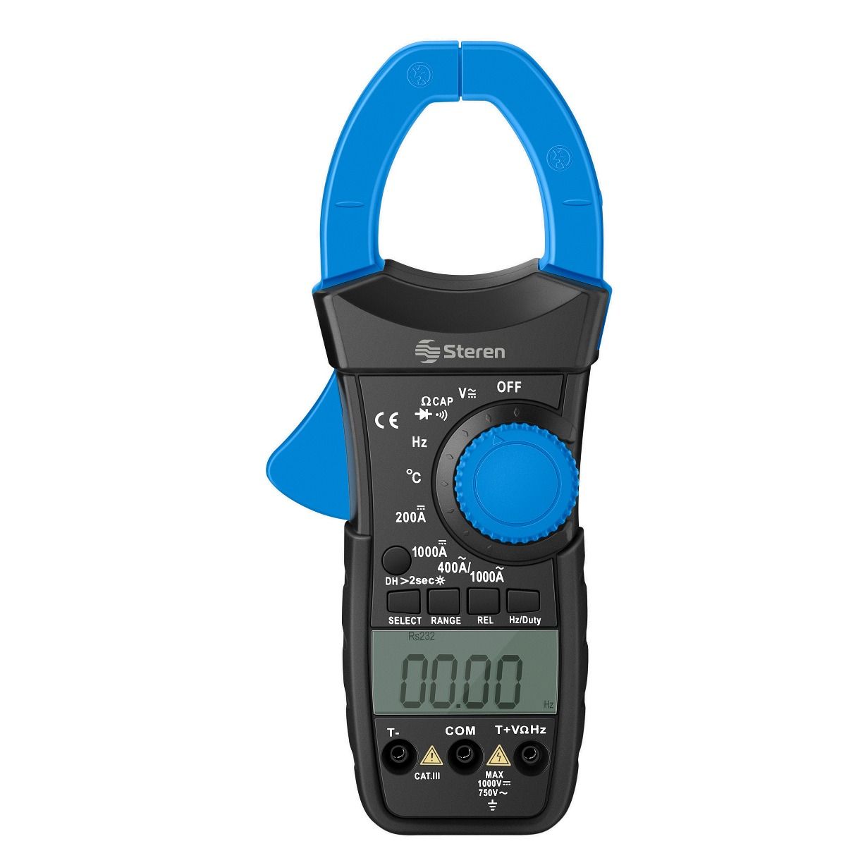 Image of Steren MUL-115 multímetro de gancho profesional Bluetooth