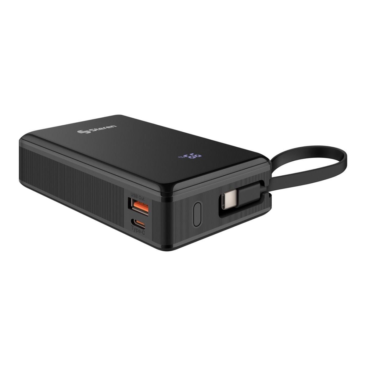 Bank de 20,000 mAh PD de 45 W y QC de 30 W, 1 salida USB C, 1 salida USB y cable USB C
