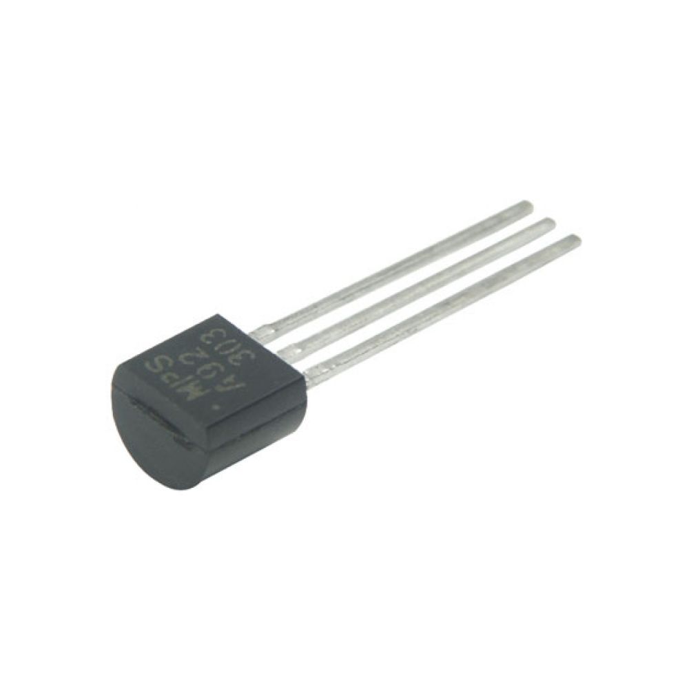 Transistor de pequeña señal tipo PNP, 45 VCEO