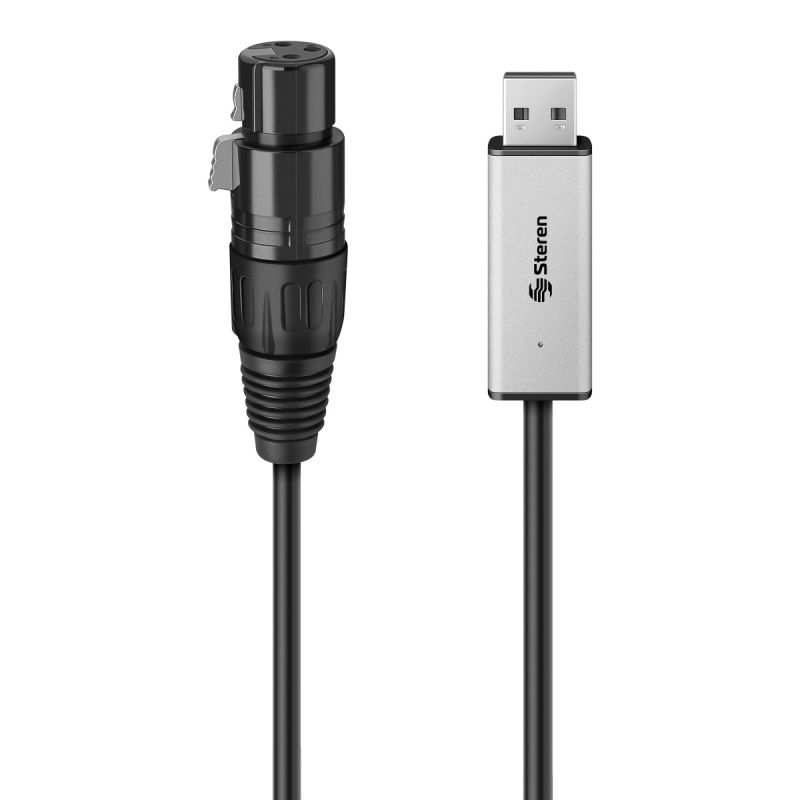 Cable USB A DMX 512 Para Control De Iluminaci n Steren