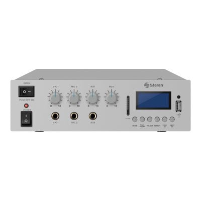 Amplificador de audio de 40 W con Bluetooth* y reproductor MP3