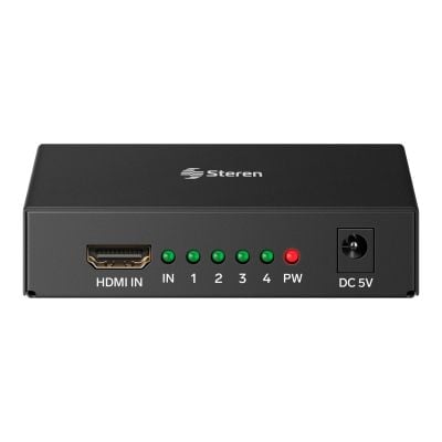 Divisor con amplificador HDMI UHD 4K de 4 salidas