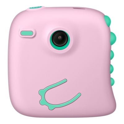 Cámara digital instantánea, con batería recargable y cubierta de silicón morada