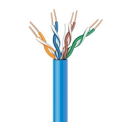Cable UTP CAT5E CCA, azul