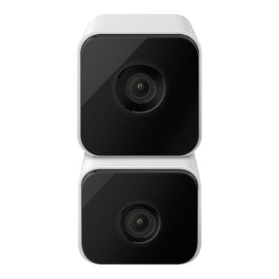 Cámara de seguridad Wi-Fi de doble lente 2 Mpx + 2 Mpx robotizada con seguidor de movimiento