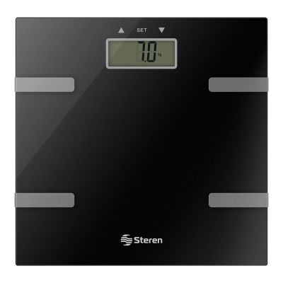 Báscula digital con análisis corporal, hasta 180 kg