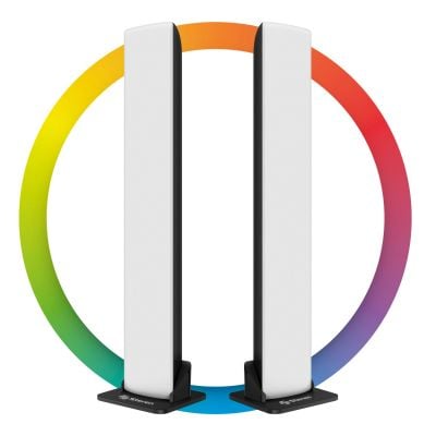 Barras ambientales LED Wi-Fi multicolor RGB