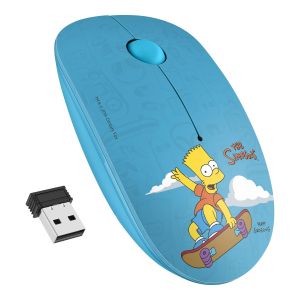 Mouse inalámbrico 1600 DPI The Simpsons™-BartSkate