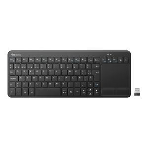 Mini teclado Bluetooth* / RF con touchpad, multiequipo