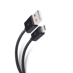 Cable USB a micro USB, de 1,8 m -NEGRO