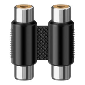 Cople de 2 jacks a 2 jacks RCA
