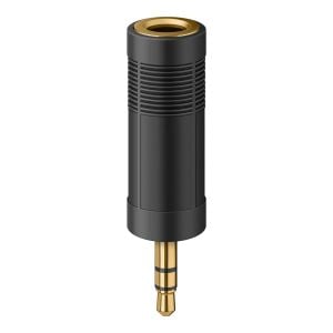 Adaptador elite de plug 3,5 mm a jack 6,3 mm, estéreo